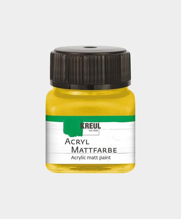 Immagine prodotto Kreul Vernice acrilica opaca, 20 ml (Oro, 20 ml)