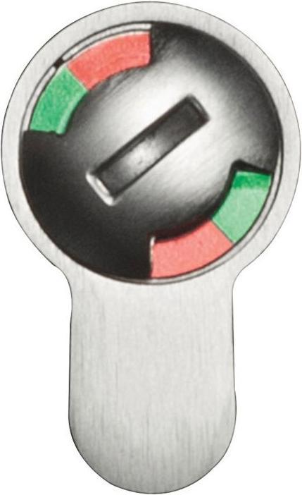 Actual product image Schlegel WC/bathroom module 007/7000 PZ 70 mm pre-aligned doors die-cast aluminium with accessories (Mortise lock)