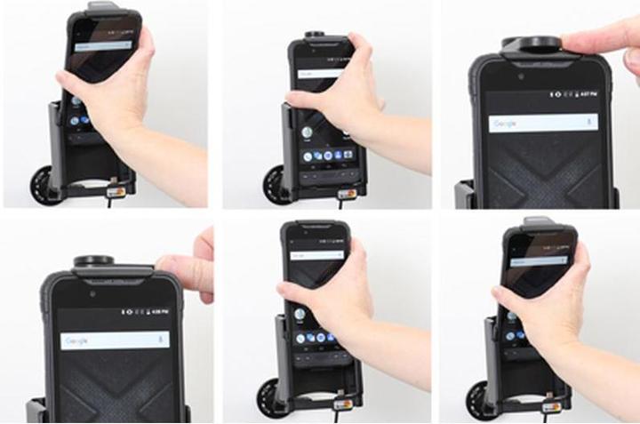 Actual product image Brodit 216027 Device holder Xplore/Zebra M6/M60