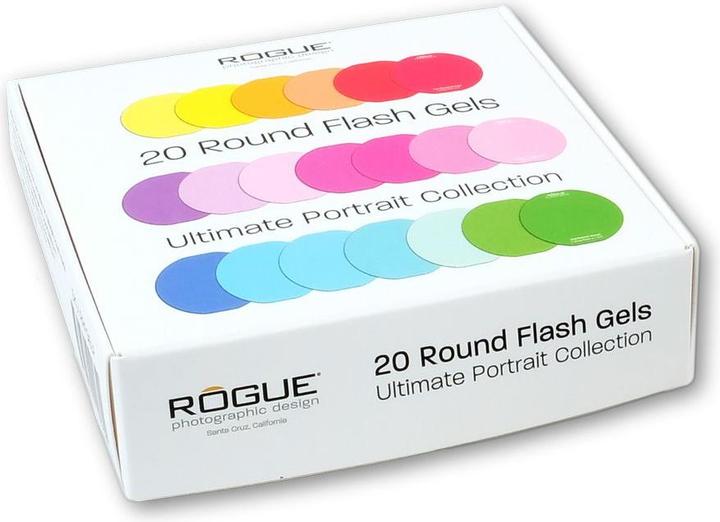 Actual product image Rogue Round Flash Gels - Ultimate Portrait Collection (RRFGELP) (Flash diffuser)