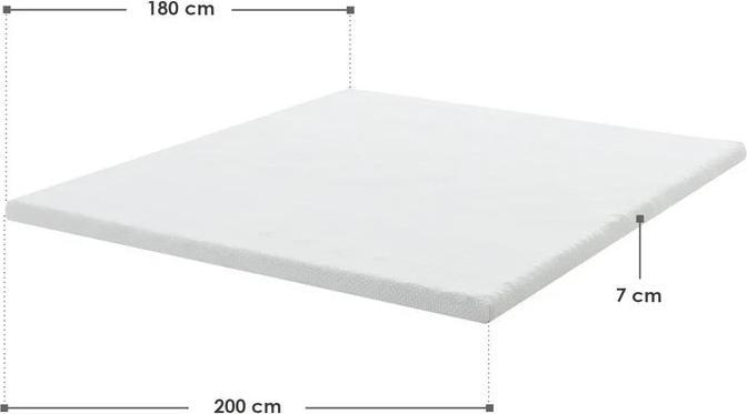 Produktbild Juskys Topper Memoryschaum (180 x 200 cm)