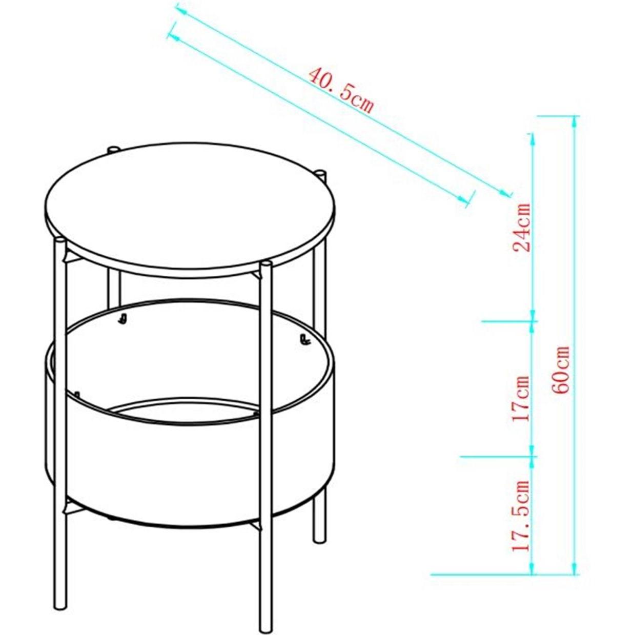 Thumbnail - HTI-Living, Couchtisch + Beistelltisch, Beistelltisch (Ø 41 cm)