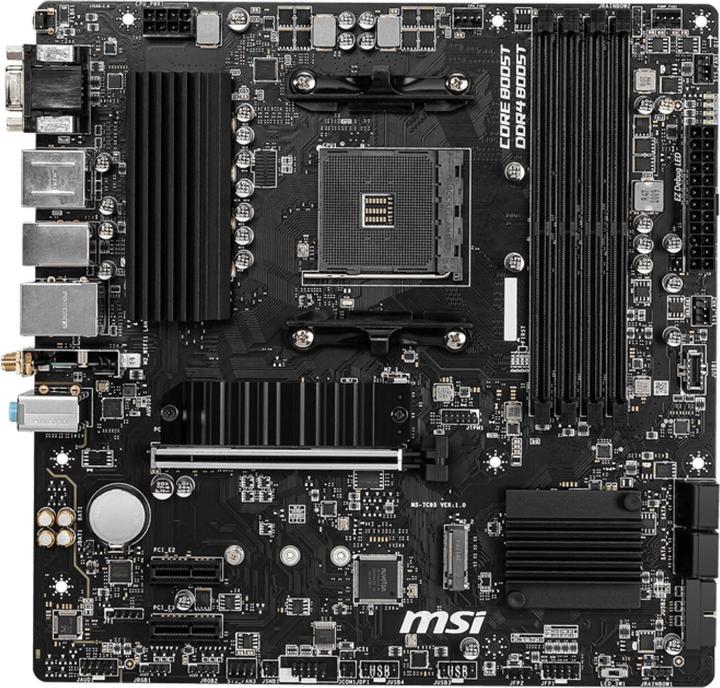 Actual product image MSI B550M PRO-VDH WIFI (AM4, AMD B550, mATX)
