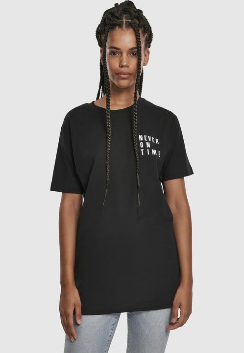 Produktbild Merchcode Ladies Never On Time Tee (L)