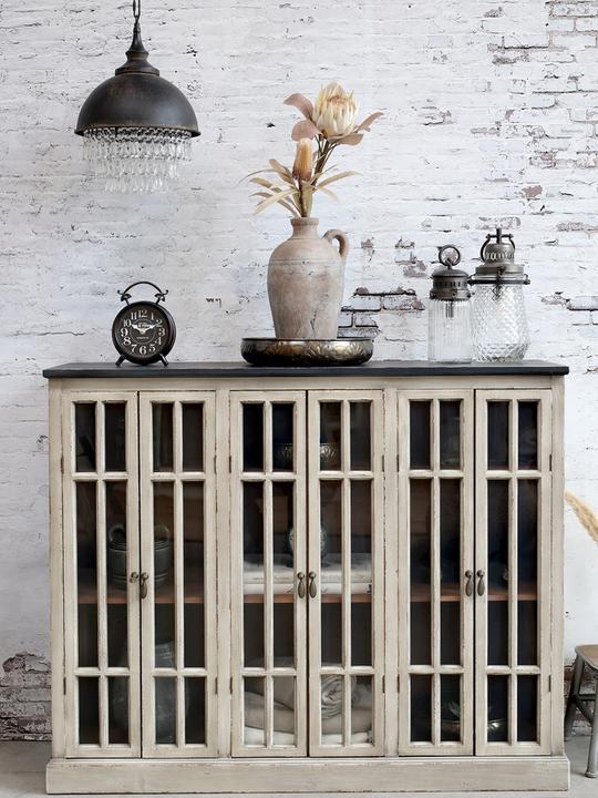 Produktbild Chic Antique Factory Hängelampe mit Kunststoffkristallen (E27)