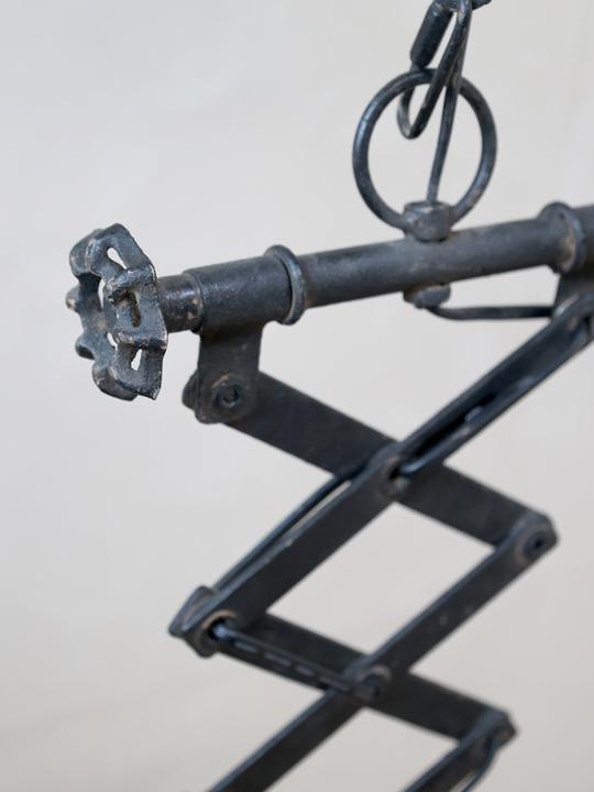 Produktbild Chic Antique Factory Deckenlampe verstellbar, antik schwarz (E27)