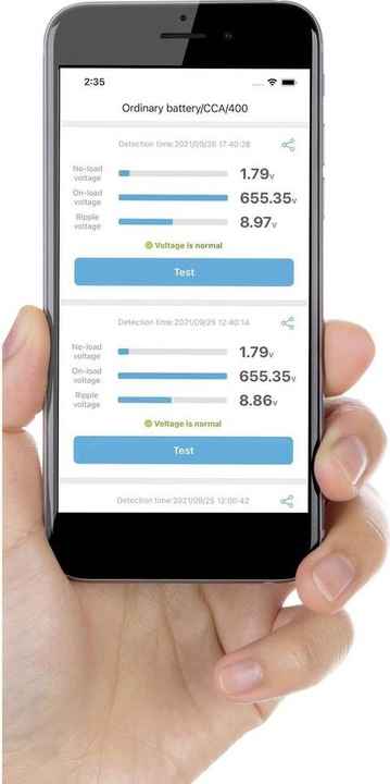 Actual product image GYS Battery tester BTW 6V / 12V (1 pcs., 240000 mAh)
