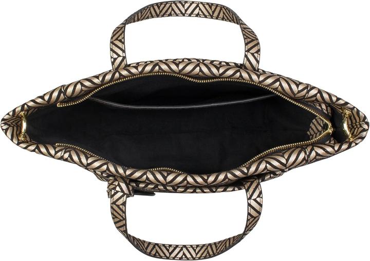 Actual product image Kate Moss Tanyal Gold Leather Bag with Practical Shoulder Strap