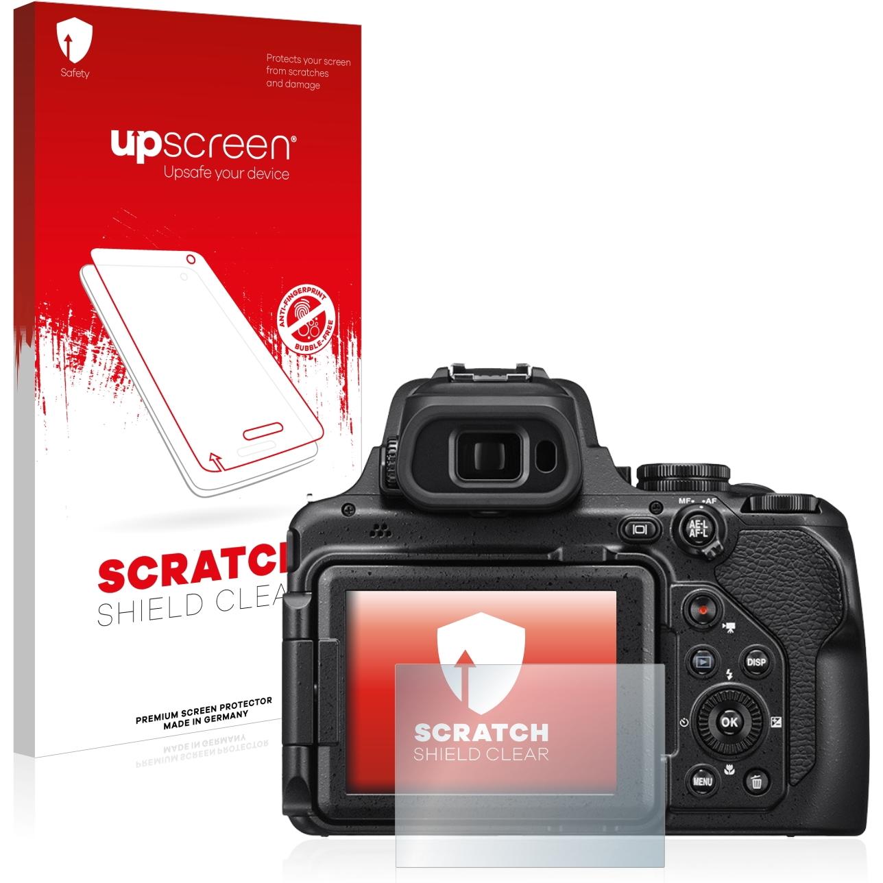 upscreen Scratch Shield Displayschutz (Displayschutz, Coolpix P1000), Kameraschutz, Transparent