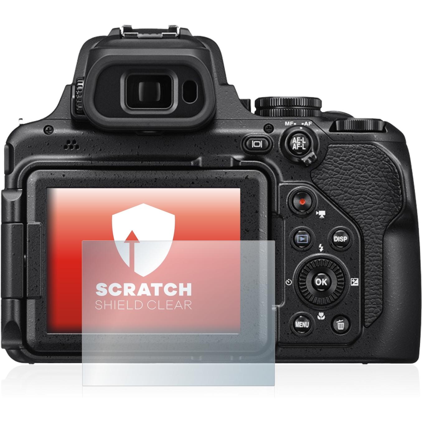 Thumbnail - upscreen Scratch Shield Displayschutz (Displayschutz, Coolpix P1000), Kameraschutz, Transparent