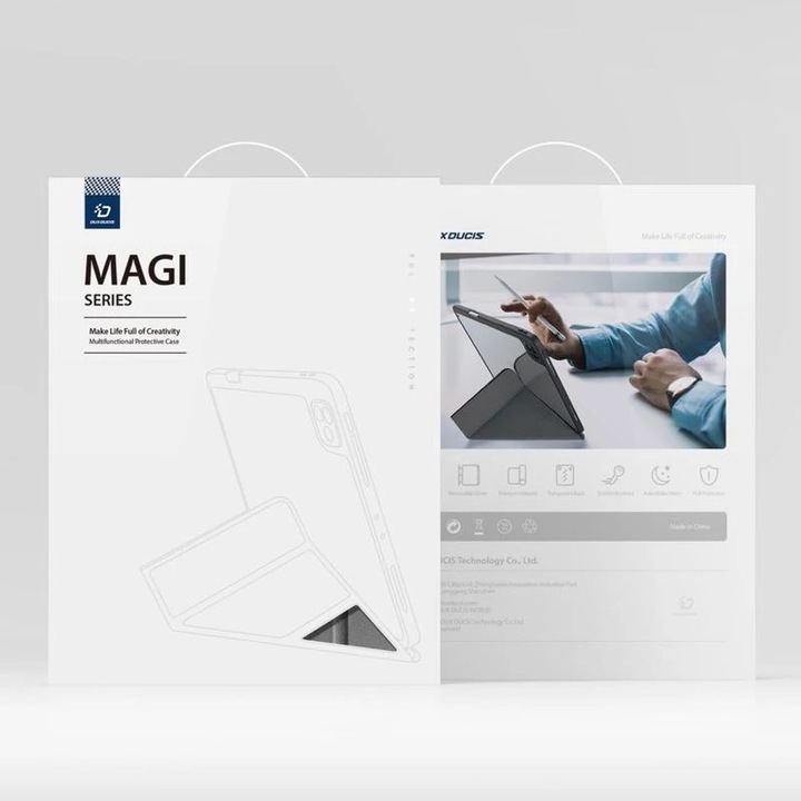 Actual product image Dux Ducis Magi Series Bookover (Galaxy Tab S9, Galaxy Tab S9 FE)