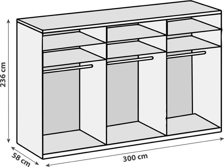 Immagine prodotto Wimex Esting (300 x 58 x 236 cm)