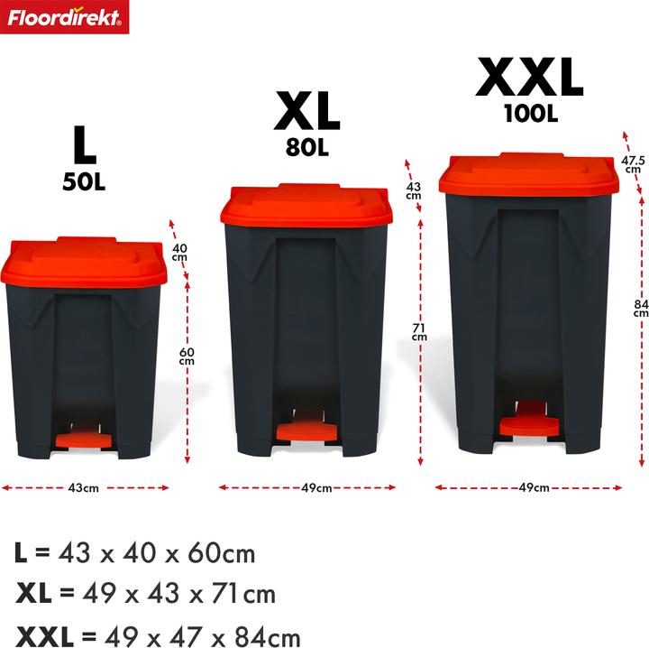 Produktbild Floordirekt Mülleimer Olaf (100 l)