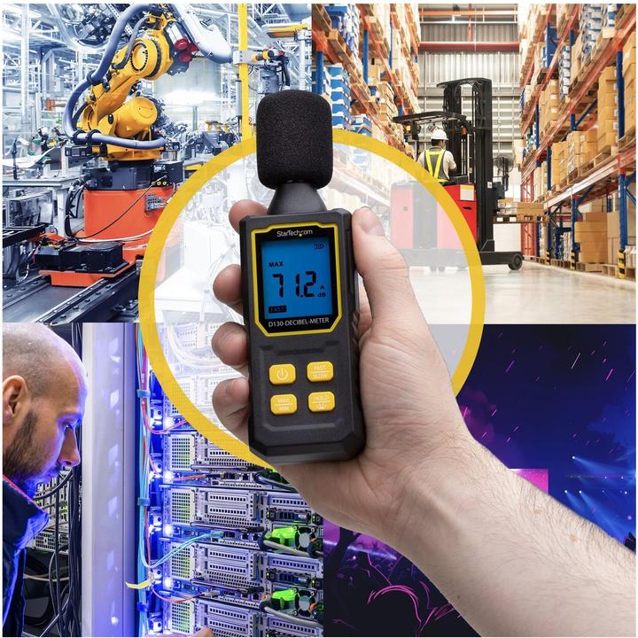 Produktbild StarTech Zub Handheld Sound Level Meter 30-130dBA