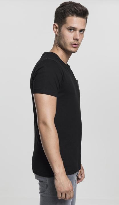 Produktbild Urban Classics Synthetic Leather Pocket Tee (S)
