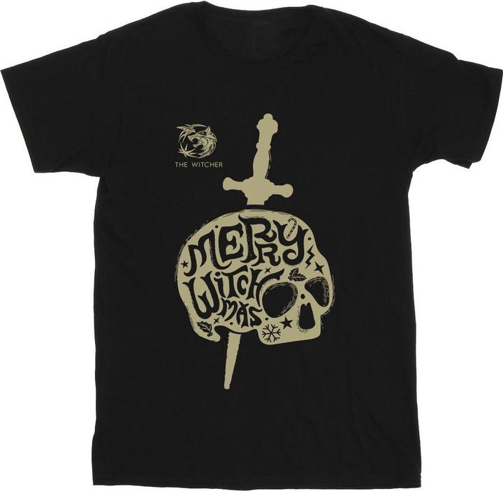 Netflix The Witcher Merry Witchmas TShirt (M)