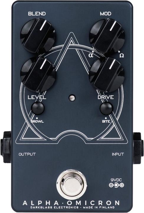 Darkglass Alpha Omicron distortion effectpedaal voor basgitaar