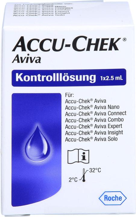 Actual product image Roche ACCU-CHECK Aviva control solution, 2.5 ml solution (Control solutions)