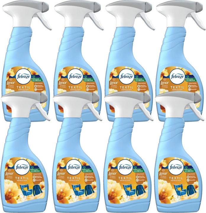 Produktbild Febreze Lenor Textilerfrischer (Goldene Orchidee) - 8 x 500 ml