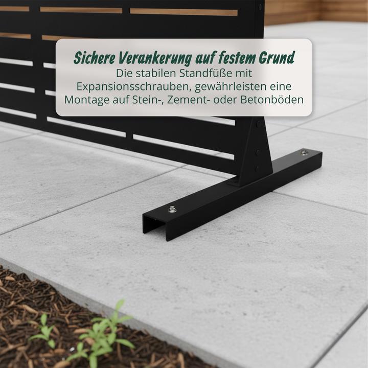 Immagine prodotto Relaxdays Paravento per esterni (50 cm)