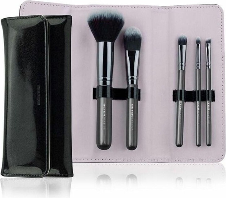 Beter Schminkpinsel Set Black Day to Night (6 Artikel) (Set)