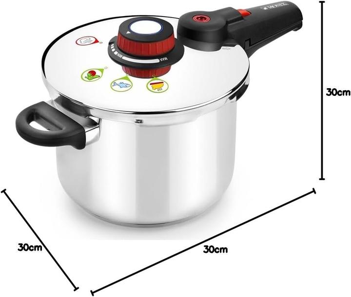 Productafbeelding Monix M790004 (Snelkookpan, Roestvrij staal, 24 x 24 cm)