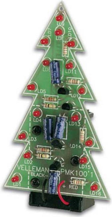 Image du produit Whadda Bausatz Weinachtsbaum mit blinkenden LEDs (Divers)