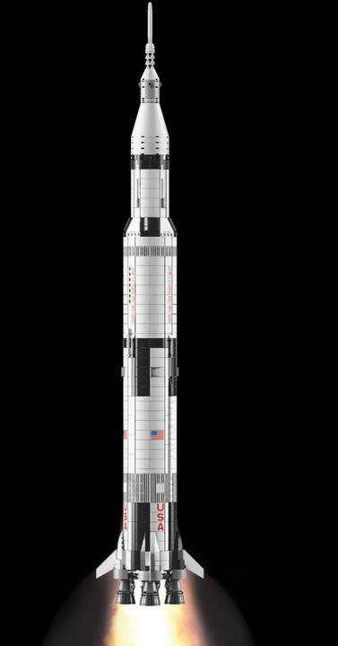 Produktbild LEGO NASA Apollo Saturn V (92176, LEGO Ideas, LEGO Seltene Sets)