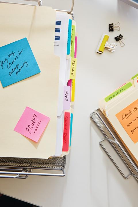 Produktbild Post-it Energetic Haftnotizen (76 x 76 mm)