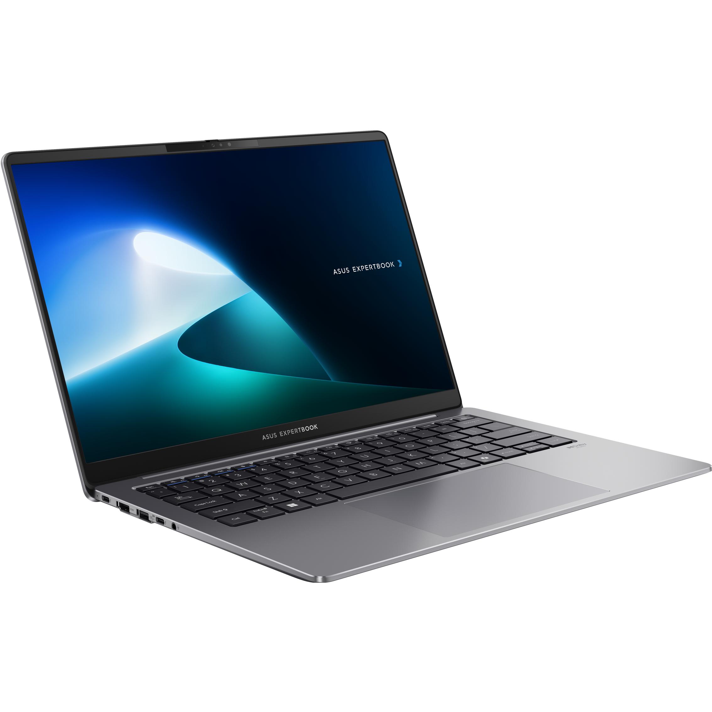 ASUS ExpertBook P5 (14", Intel Core Ultra 7 258V, 32 GB, 1000 GB, DE), Notebook, Grau