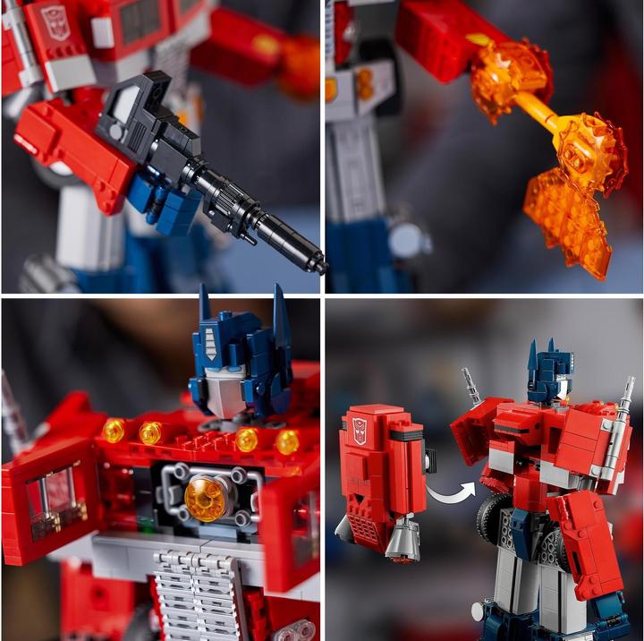 Immagine prodotto LEGO Optimus Prime (10302, LEGO Icons, Set LEGO rari)