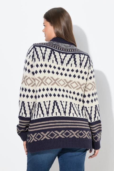 Produktbild Laurasøn Strickpullover, Troyerkragen, Langarm (42)