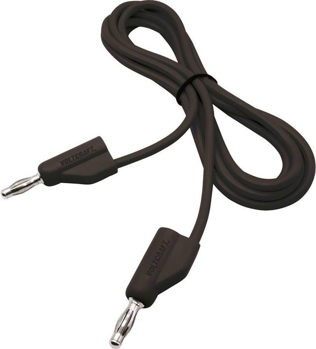 Actual product image Voltcraft Highly flexible test leads SET 1.5 m 30 V/AC, 60 V/DC 10 A