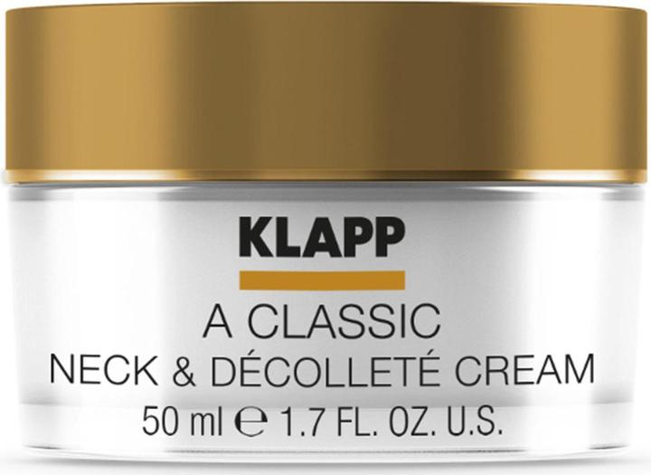 Image du produit Klapp Crème pour le cou et le décolleté A CLASSIC 50 m (50 ml, Crème 24h)
