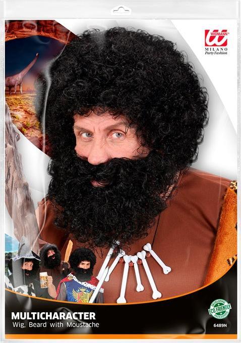 Image du produit Widmann Perücke Bart Dschungel