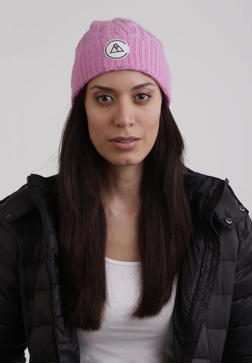 Actual product image Cash-Mere Kaschmir Zopfmuster Mütze (One size)