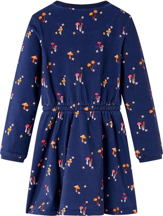 Produktbild VidaXL Kinderkleid Marineblau 92,Material: 92 % Baumwolle. 8 (92)