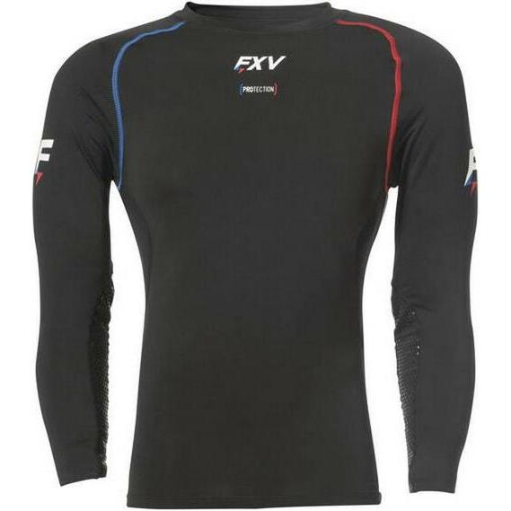 Force XV, Herren, Funktionsshirt, unterwäsche (L), Schwarz, L