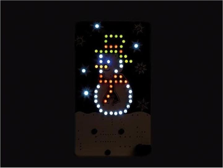 Actual product image Whadda Kit snowman with on / off switch