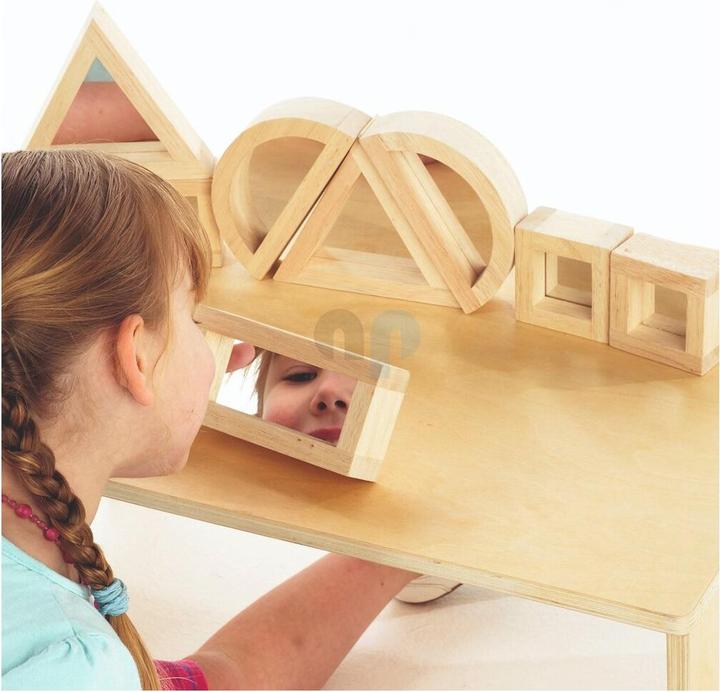 Actual product image TickiT 73376 Large mirror block, 8 pieces