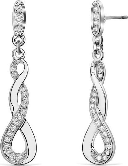 Crystalp Eleganti orecchini con cristalli 40082.CRY. R