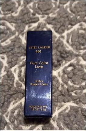 Produktbild Estée Lauder Pure Color Love Lipstick Cooled Chromed (601 Beam Me Glitter)