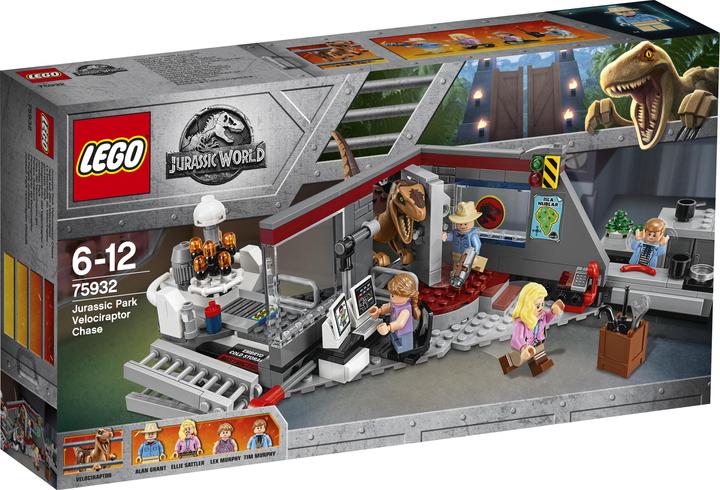 Actual product image LEGO Jurassic World Hunt for the Velociraptor (75932, LEGO Jurassic World)