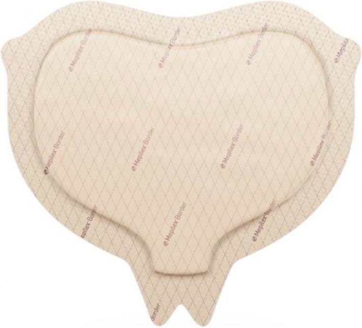 Actual product image Mepilex Border Sacrum Foam Bandage 16x20cm (5 pcs) (5 x)