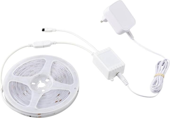 Actual product image Sygonix SY-5773494 LED light strip with plug 230 V 5000 mm RGB 1 pc. (RGB, 500 cm, Indoor)
