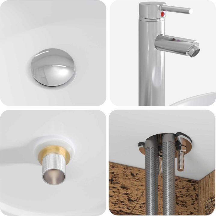 Produktbild vidaXL Badezimmerschrank-Set