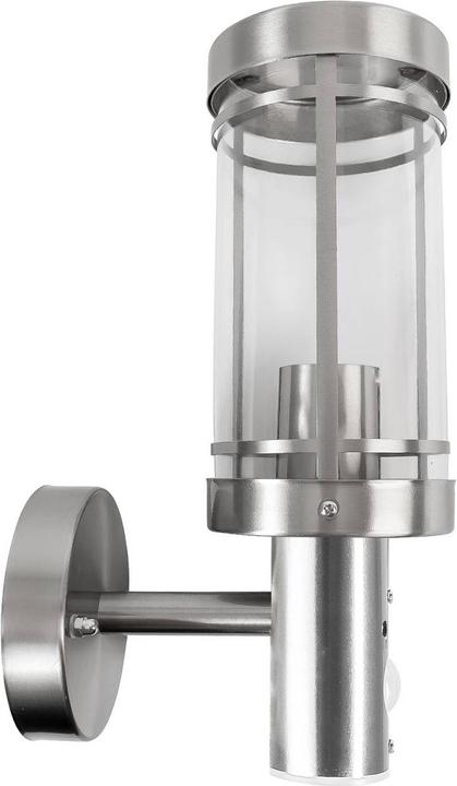 Produktbild Grafner Edelstahl Wandlampe Bewegungsmelder Wandleuchte Hofleuchte E27 WL11007 (E27)