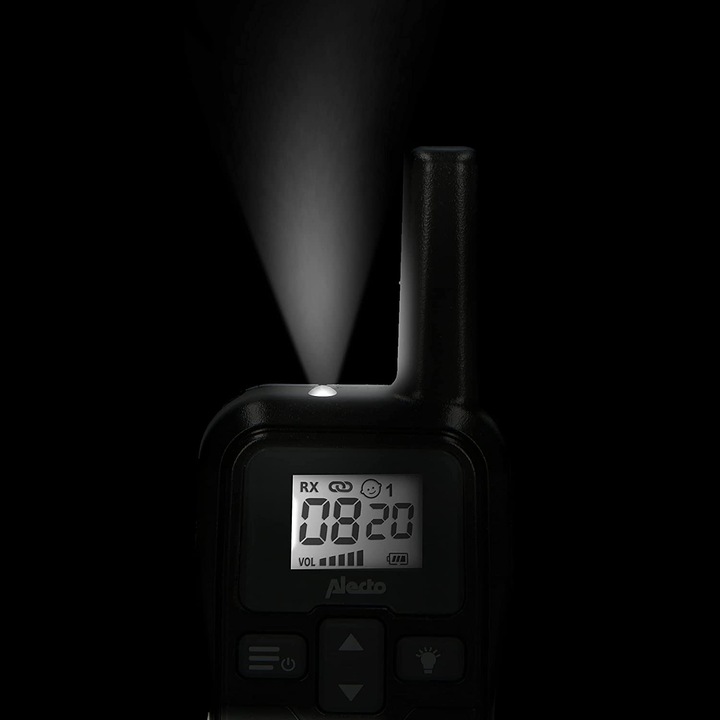 Produktbild Alecto DBX80BK Babyphone bis zu 3000 Meter Reichweite (Babyphone Audio, 3000 m)