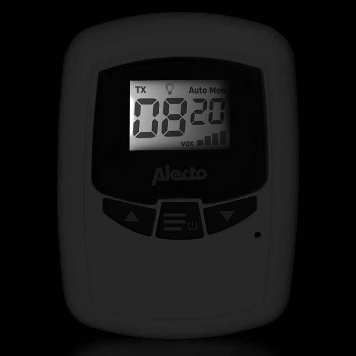 Produktbild Alecto DBX80BK Babyphone bis zu 3000 Meter Reichweite (Babyphone Audio, 3000 m)