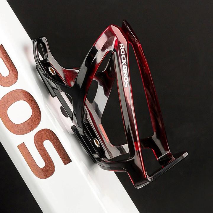 Produktbild Rockbros FK338 Fahrradhalter für Wasserflasche – Schwarz und Rot